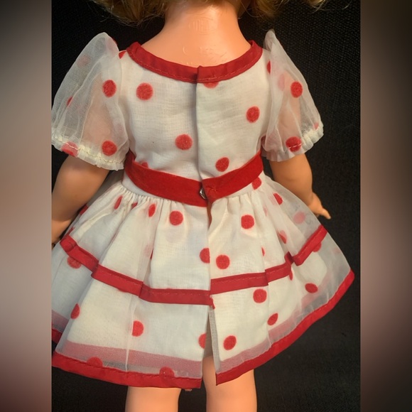 Ideal Shirley Temple Vinyl/plastic Doll Stand Up And Cheer Outfit  1972 16" - Picture 3 of 8